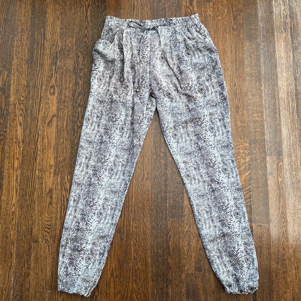 Snake Skin Print Pants View 2